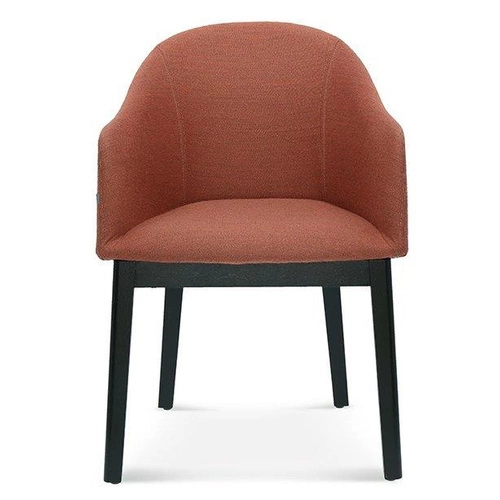 Krzesło tapicerowane Fameg POP premium buk personalizowane z podłokietnikami do jadalni