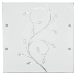 Plafon Fontana 30x30 1x60W E27 kryształki