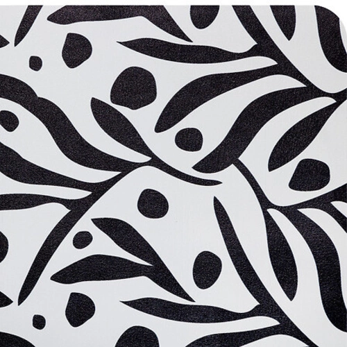 Mata diatomitowa 50x120 cm czarne wzory