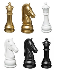Zestaw Dekoracja Szachy 25,5cm