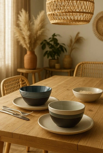 Miska ceramiczna Lagune 400 ml 5five simply smart na zupę i śniadanie niebieska