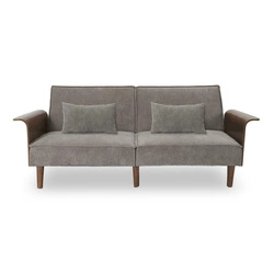 Sofa rozkładana Scott szara sztruks