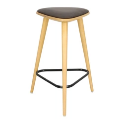 Stołek barowy Fameg Finn standard CAT A vintage 812, buk miodowy 02 OUTLET