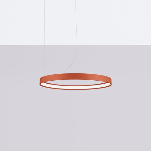 Żyrandol RIO 55 ochra czerwona LED 3000K