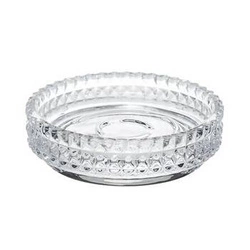 Mydelniczka szklana Precious transparentna do łazienki okrągła na mydło 5five