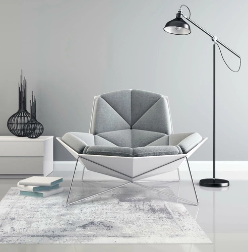 Dywan Beto Gray 160x230 Carpet Decor Magic Home