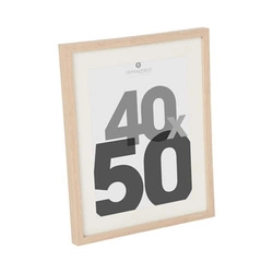 Drewniana ramka na zdjęcia 40x50cm wisząca lub stojąca skandynawska Atmosphera Wood