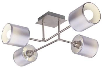 Lampa wisząca Sax 4x40W E14 satyna