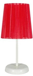 Lampa stołowa Rifasa 1x40W E14 czerwona