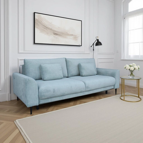 Sofa Ferrero z funkcją spania błękitna    Bellini 16