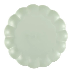 Talerz obiadowy Iris 25,5cm zielony       jasny