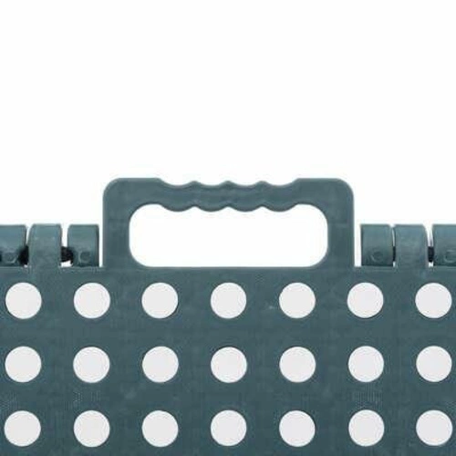 Składany stołek plastikowy 5five simply smart 27cm szary do kuchni i łazienki kompaktowy