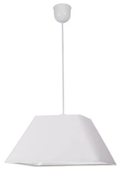 Lampa wisząca Robin 35 mały 1x60W E27 biały promo (abażur 77-57525+linka 85-89369)