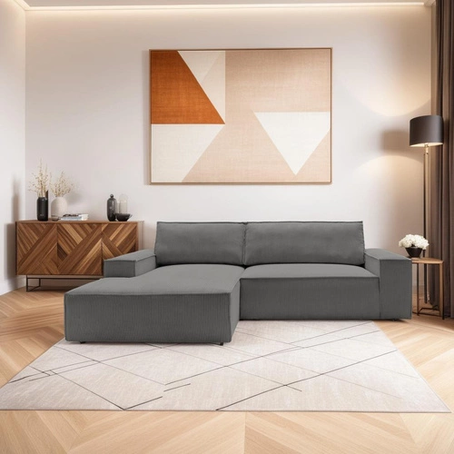 Narożnik Molde M lewy szary ciemny Poso   60