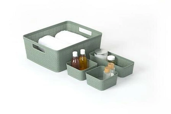 Zestaw 10 organizerów Orga zielony