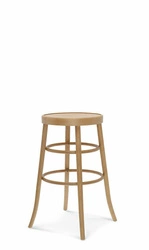 Hoker drewniany Fameg BST-302 naturalny do kuchni i wyspy 78 cm