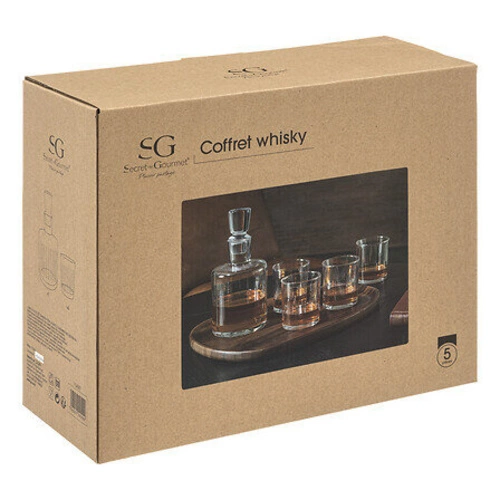 Zestaw do whisky Petit Salon szklany