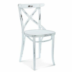 Krzesło do jadalni Fameg 8810 drewniane bukowe tapicerowane skóra personalizowane rustykalne