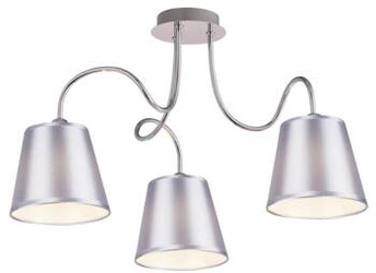 Lampa wisząca Luk 3x40W E14 chrom