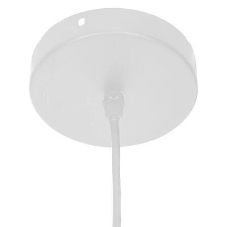 Lampa wisząca Naya beżowa z bawełny i stali 72 cm do salonu i jadalni Atmosphera