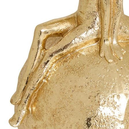 Figurka dekoracyjna Family Atmosphera 22,5cm złota glamour do salonu i na prezent