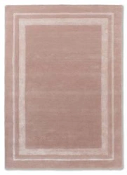 Dywan do salonu nowoczesny Redbrook Blush 200x280 różowy wełniany łatwoczyszczący Laura Ashley