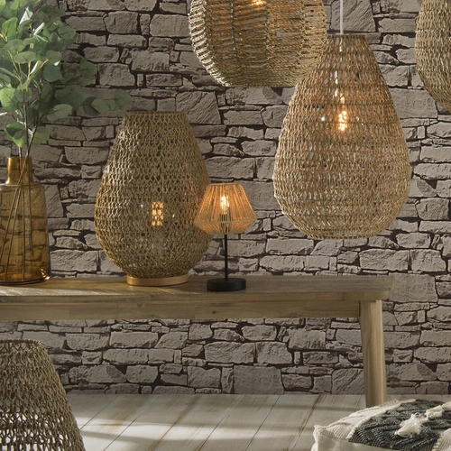 Lampka nocna Jily naturalna 34 cm