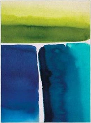 Muralla Azure dywan nowoczesny do salonu 200x280 miękki łatwy w czyszczeniu niebieski