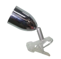 Lampa stołowa Led clip lampka klips 1x3W LED chrom