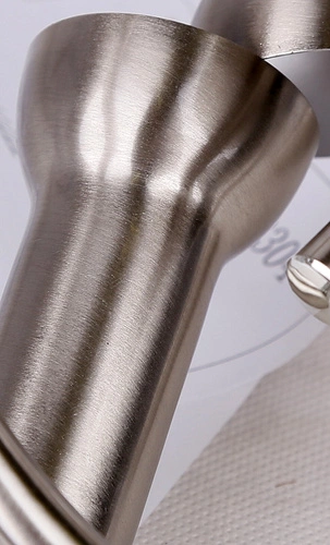 Lampa sufitowa Arc spirala 3x40W E14 satyna nikiel