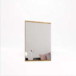 Lustro Lana 80x60 cm dąb