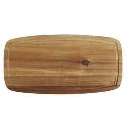 Intesi deska do krojenia pieczywa drewniana akacjowa 36 cm do kuchni nowoczesna