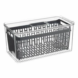 Organizer do lodówki z koszykiem Tidy 32x16 cm