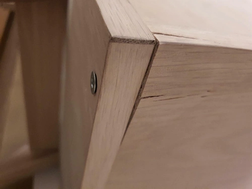 Szafka RTV Marte bielona Outlet