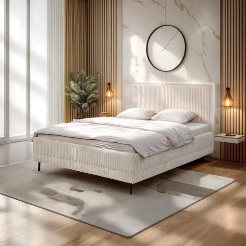 Łóżko Foggy 180x200cm ivory Ambience 01   GR3