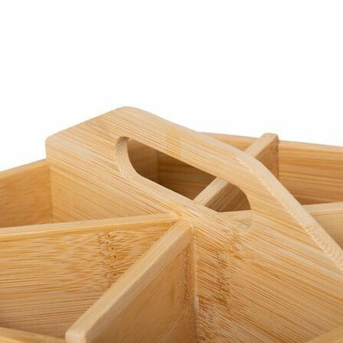 Organizer na herbatę obrotowy bambus