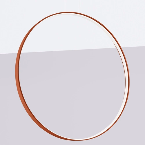 Lampa wisząca RIO 110 ochra czerwona LED 3000K