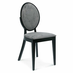 Krzesło tapicerowane Diana Fameg do jadalni personalizowane, drewniane, styl glamour