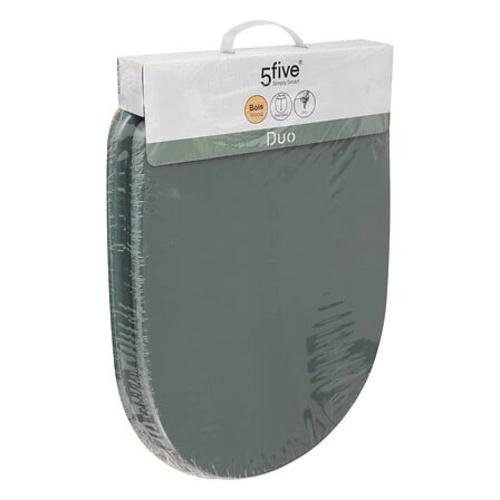 Deska sedesowa Duo zielona z duroplastu do toalety nowoczesna