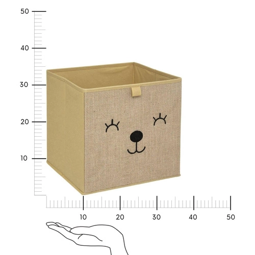 Pudełko do regału Animal jutowe