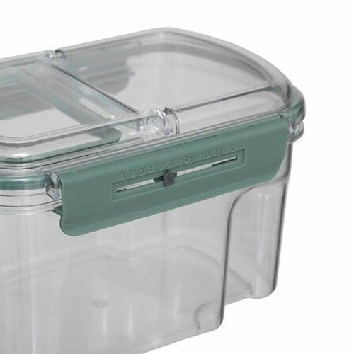 Pudełko hermetyczne Neo zielone proste    1,5L