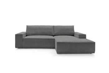 Narożnik Molde M prawy szary ciemny Poso  60