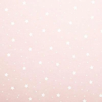 Pudełko do regału różowe w gwiazdki