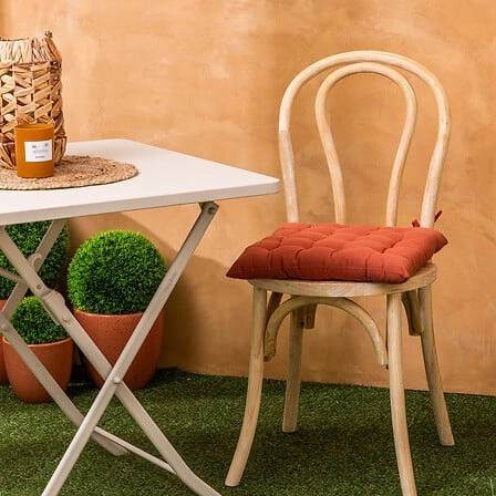 Krzesło Drevo Atmosphera drewniane z rattanem do jadalni i kuchni skandynawskie naturalne