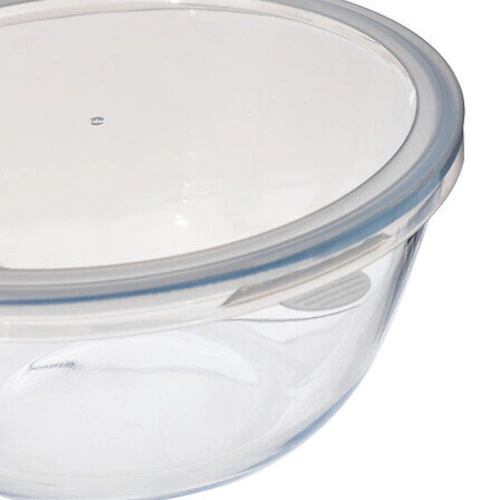 Miska do mieszania z pokrywką szklana