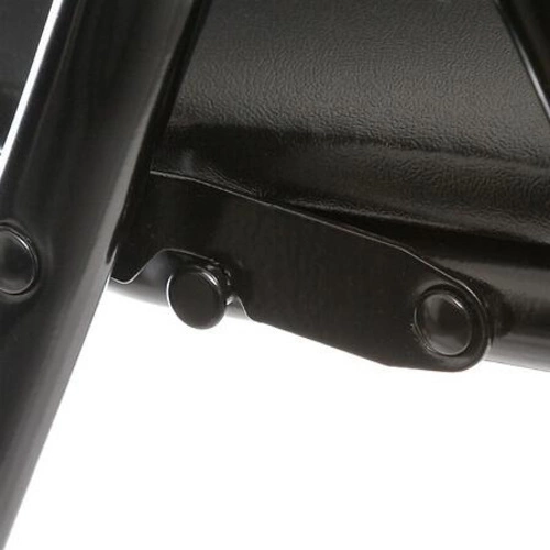 Krzesło składane do jadalni 5five simply smart czarne ekoskóra metal nowoczesne