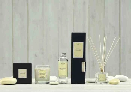 Cereria Molla Santiago dyfuzor zapachowy z patyczkami wanilia do domu 100 ml