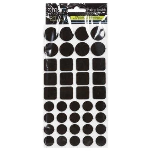 Zestaw filcowych podkładek pod meble