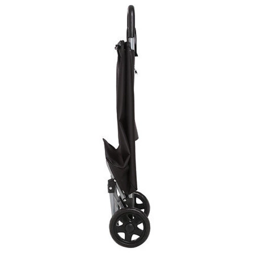 Wózek na zakupy Aquarelle z 2 kołami czarny