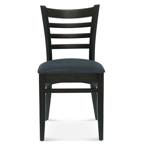 Krzesło drewniane tapicerowane Fameg Bistro.2 personalizowane do jadalni i kuchni nowoczesne
